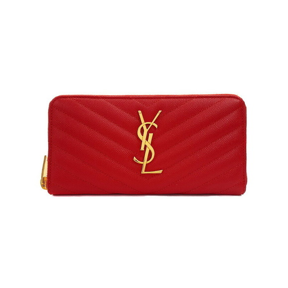Saint Laurent Monogram Zip Full Wallet Paris - Picture 1 of 5